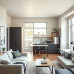 Małe mieszkanie open space: jak zaplanować funkcjonalną i estetyczną aranżację oszczędzając miejsce i nerwy