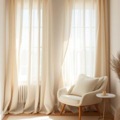 Zasłony do małego pokoju: jak wybrać lekkie tkaniny i kolory, które powiększają przestrzeń
