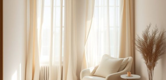 Zasłony do małego pokoju: jak wybrać lekkie tkaniny i kolory, które powiększają przestrzeń