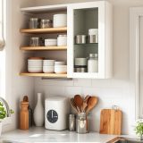 Przechowywanie w kuchni bez szafek wiszących w małym mieszkaniu – praktyczne rozwiązania i organizacja przestrzeni