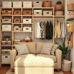 Przechowywanie sezonowe w małym mieszkaniu: sprytne sposoby na maksymalną organizację i oszczędność miejsca