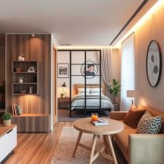 Kawalerka z wnęką: jak praktycznie podzielić i urządzić małą przestrzeń z pomysłem