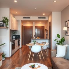 Kawalerka z aneksem: jak zaplanować funkcjonalną i stylową przestrzeń na niewielkim metrażu