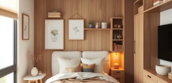 Jak urządzić małą sypialnię w mieszkaniu, by połączyć funkcjonalność z przytulnym designem