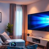 Projektor czy telewizor w małym salonie: jak dopasować sprzęt do przestrzeni i potrzeb oglądania