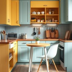 Meble do małej kuchni: jak wybrać funkcjonalne rozwiązania oszczędzające miejsce i budżet