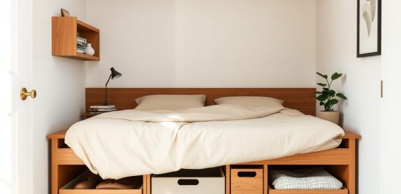 Przechowywanie pod łóżkiem w małym mieszkaniu: praktyczne sposoby na porządek i oszczędność miejsca