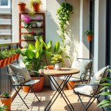 Balkon w małym mieszkaniu: jak funkcjonalnie i stylowo zagospodarować ograniczoną przestrzeń