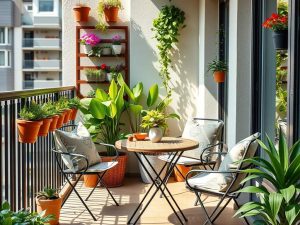 Balkon w małym mieszkaniu: jak funkcjonalnie i stylowo zagospodarować ograniczoną przestrzeń