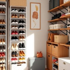 Przechowywanie butów w małym mieszkaniu: praktyczne sposoby na oszczędność miejsca i porządek