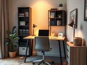 Miejsce do pracy w kawalerce: jak wygodnie i funkcjonalnie zorganizować home office w małej przestrzeni