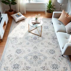 Dywan w małym pokoju: jak dobrać rozmiar i kształt, by nie przytłoczyć przestrzeni