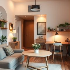 Układ funkcjonalny małego mieszkania: jak zorganizować strefy i maksymalnie wykorzystać przestrzeń