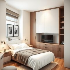 Łóżko chowane w szafie — jak wybrać i na co zwrócić uwagę w małym mieszkaniu