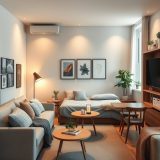 Pokój dzienny z sypialnią w małym mieszkaniu: jak podzielić przestrzeń i wybrać meble, by zachować funkcjonalność i komfort